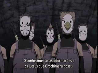 Naruto Shippuden - Episodio 352 - O Shinobi que vive nas trevas ! Nukenin : Orochimaru