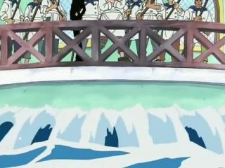 One Piece - Episodio 25 - Sequência de chutes mortais! Sanji vs. Pearl, a Parede de Ferro