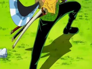 One Piece - Episodio 300 - Zoro, o Deus da fúria! A re-encarnação de Ashura mostrada por seu espírito!