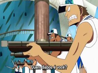 One Piece - Episodio 305 - O Terrível Passado!A Justiça Negra e Rob Lucci!