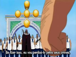 One Piece - Episodio 306 - Uma Misteriosa Sereia Aparece? No Limiar da Perda de Consciência!