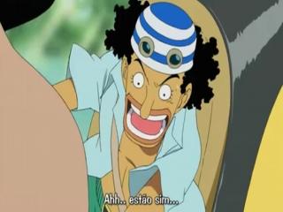 One Piece - Episodio 394 - Salvem a Caimie. A Lembrança Sombria Que Ficou no Arquipélago.
