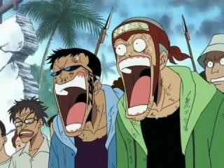 One Piece - Episodio 42 - Explosão! Tritão Arlong. Ataque feroz de dentro do mar!