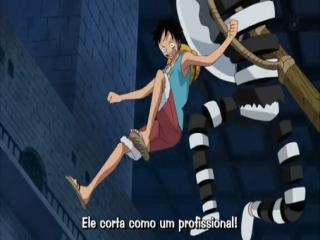 One Piece - Episodio 425 - O homem mais forte da prisão. O homem veneno, Magellan.