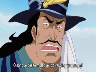 One Piece - Episodio 500 - Liberdade roubada! A armadilha dos Nobres se aproxima dos três irmãos.