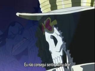 One Piece - Episodio 549 - Diferenças Inesperadas! Luffy vs Jinbe