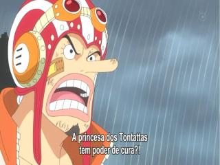 One Piece - Episodio 714 - A Princesa Curandeira! Salve Mansherry!