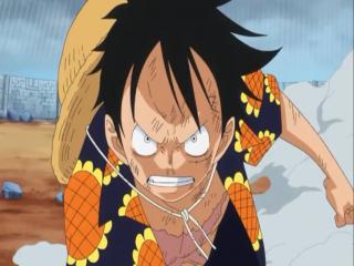 One Piece - Episodio 722 - A Lâmina da Tenacidade! O Contra-Ataque da Genma Knife!