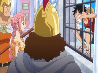 One Piece - Episodio 741 - Estado de Emergência! Rebecca é Sequestrada!