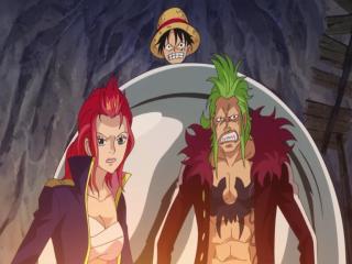 One Piece - Episodio 748 - Um Labirinto Subterrâneo! Luffy Vs. O Bonde Humano