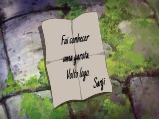 One Piece - Episodio 764 - Caros Amigos de Merda, O Recado de Despedida do Sanji!