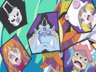 One Piece - Episodio 853 - O Espaço Verde! Jinbe, o Timoneiro Imbatível!