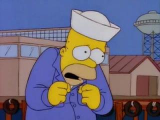 Os Simpsons - Episodio 197 - Na onda do mar