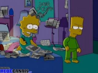 Os Simpsons - Episodio 426 - Homer e Lisa Trocam Palavras Cruzadas