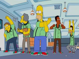 Os Simpsons - Episodio 625 - Cantando na Pista