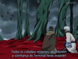 Gintama - Episodio 42 - Minhocas incham quando você urina nelas