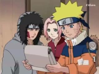 Naruto - Episodio 185 - A Lenda da Aldeia da Folha: O Onbaa!