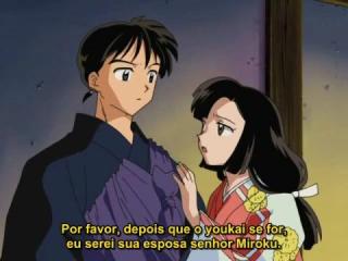 Inuyasha - Episodio 161 - O erro no Passado do Monge Miroku ( Legendado )