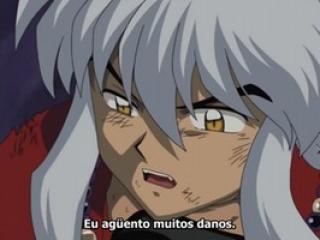 Inuyasha Legendado - Episodio 122 - Poderosa Banryuu! O combate mortal dentro do Monte Hakurei