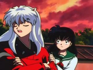 Inuyasha Legendado - Episodio 13 - O segredo do primeiro dia, Inu-Yasha de cabelos pretos