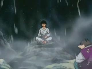 Inuyasha Legendado - Episodio 28 - Miroku cai numa armadilha