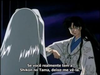 Inuyasha Legendado - Episodio 60 - A sacerdotisa das sombras; uma maldição de 50 anos