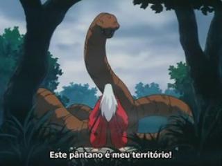 Inuyasha Legendado - Episodio 89 - As visitas e um confronto entre Inu-Yasha e Houju! (filler)