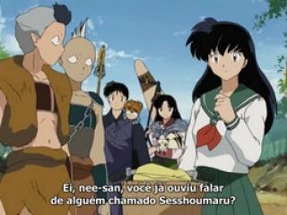 Inuyasha Legendado - Episodio 99 - Kouga e Sesshoumaru! Um perigoso confronto! (filler)