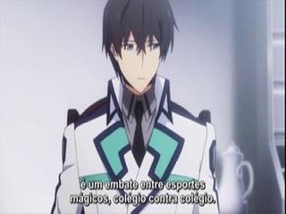 Mahouka Koukou no Rettousei - Episodio 8 - Competição dos Noves Colégios - Parte I