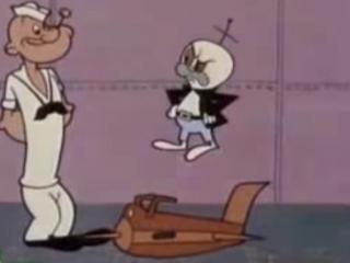 O Marinheiro Popeye - Episodio 23 - Loucura do Espaço