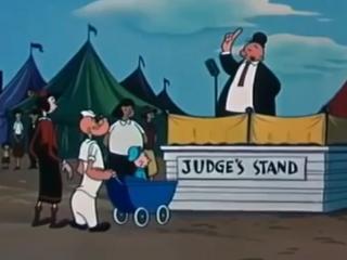 O Marinheiro Popeye - Episodio 3 - Concurso de Bêbes