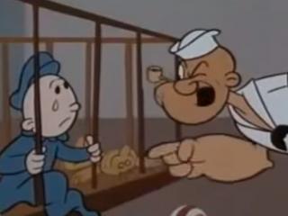 O Marinheiro Popeye - Episodio 41 - Bebê Trabalhoso