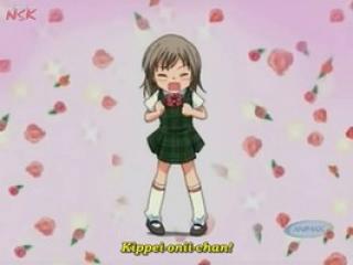 Aishiteruze Baby - Episodio 18 - Miki-chan com o cabelo vermelho