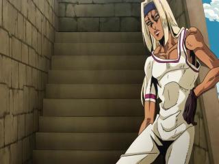 JoJo no Kimyou na Bouken: Ougon no Kaze - Episodio 23 - Crush e Talking Mouth