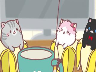 Bananya - Episodio 10 - Bananya e o Balão, Nya