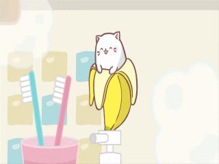 Bananya - Episodio 9 - Bananya no Banheiro, Nya
