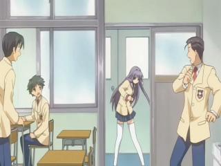 Clannad - Episodio 1 - Na colina onde caem as flores de cerejeira