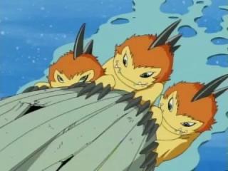 Digimon Adventure 02 - Episodio 22 - A Digievolução Corajosa ExVeemon