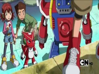 Digimon Xros War Dublado - Episodio 14 - Guerreiro Beelzebumon, Dance!