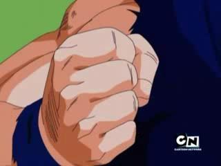 Dragon Ball Z Kai - Episodio 45 - A última esperança de Goku Goku arrisca usando o Kaio-Ken aumentado 20 vezes mais o Kamehameha.