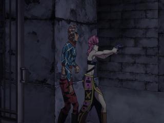 JoJo no Kimyou na Bouken: Ougon no Kaze - Episodio 35 - O Réquiem Toca Silenciosamente - Parte 2