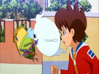 Youkai Watch Dublado - Episodio 9 - Komasan na Cidade, Lá Vem o Komacão - O Yokai Besourinja - Robonyan Ativar