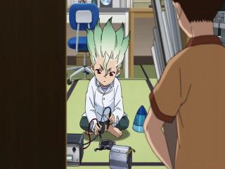 Dr. Stone - Episodio 4 - Dispare o Sinal de Fumaça