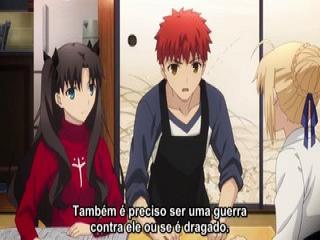 Fate/stay night: Unlimited Blade Works 2nd - Episodio 10 - Dias de Inverno, Um longo Caminho Para Casa