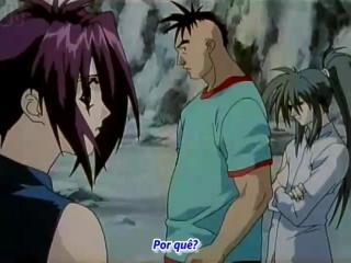 Flame of Recca - Episodio 17 - O time dos Hokage aparece!! O Ura Buto Satsujin!!