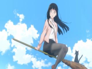 Flying Witch - Episodio 12 - O Manto da Bruxa e Maneiras Diferentes de Passar o Dia