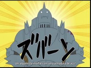 Fullmetal Alchemist: Brotherhood - 4-Koma Theater - Episodio 1 - Alquimia de aço