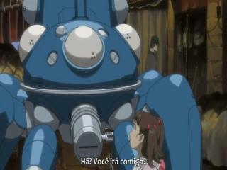 Ghost in the Shell: Stand Alone Complex - Episodio 12 - SA: Tachikoma foge; Sonho O Diretor filme -ESCAPE