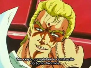 Hokuto no Ken - Episodio 65 - A Piramide das Cruz de Sangue! Shuu, guardarei suas lagrimas em meu peito