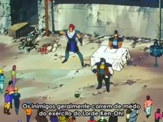 Hokuto no Ken - Episodio 84 - O Contra Ataque de Nanto! Brigada do Vento, proteja o ultimo general!